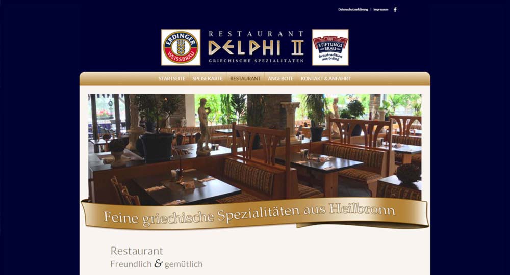 Delphi2 Website Restaurant